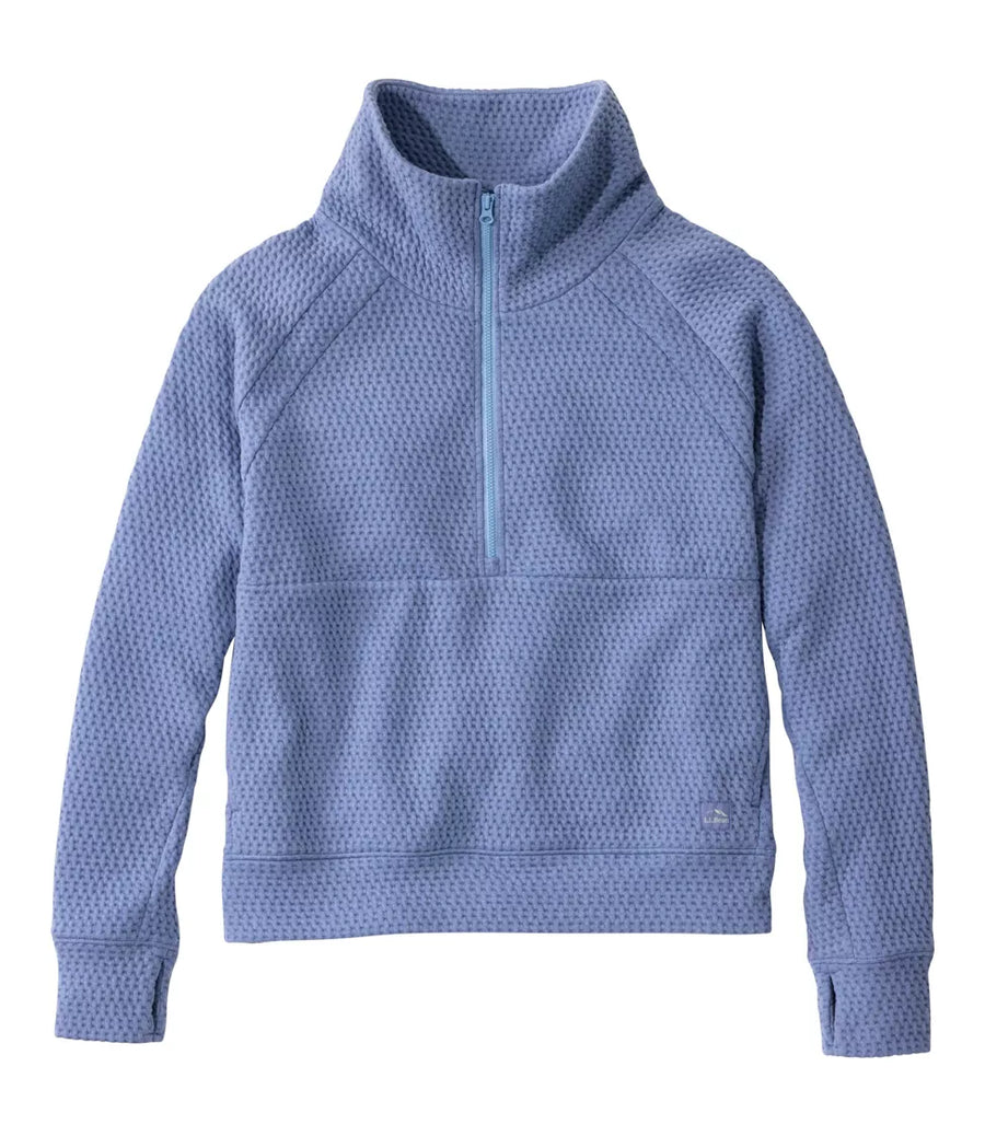 LLBean Women's Ridgeknit 1/2 Zip Pullover