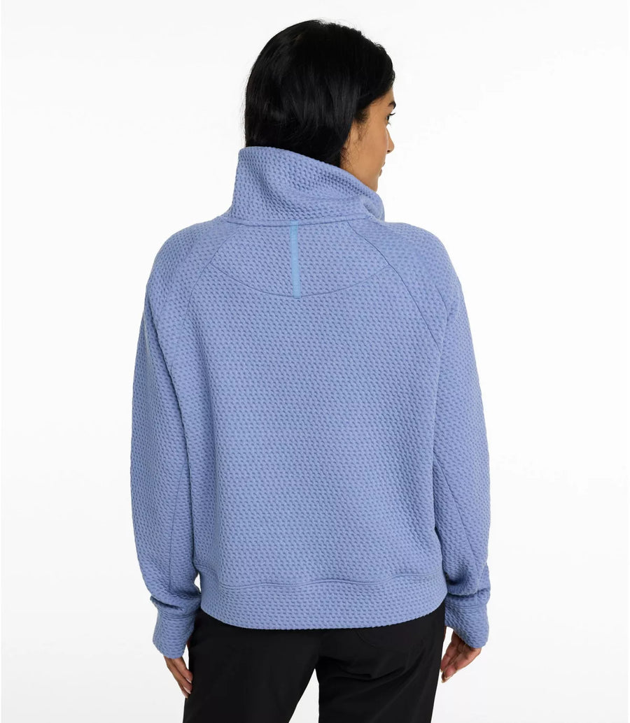 LLBean Women's Ridgeknit 1/2 Zip Pullover
