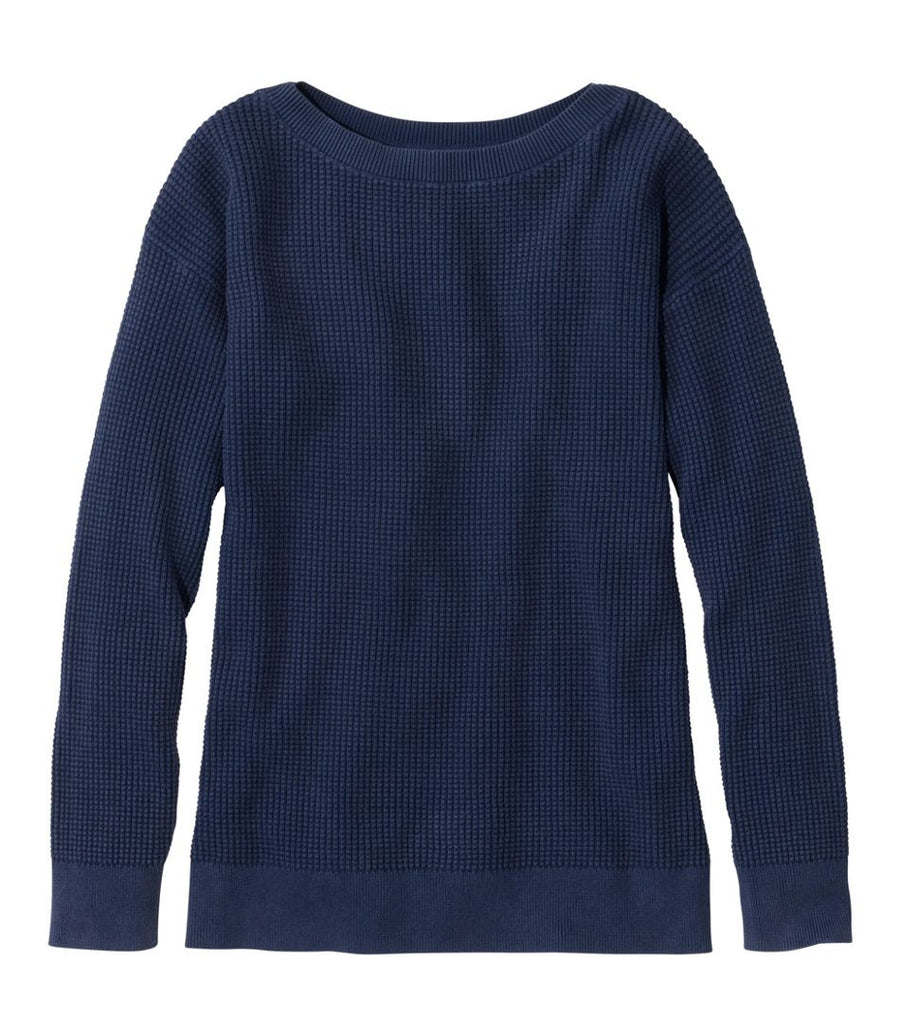 Women's Sunwashed Waffle Sweater