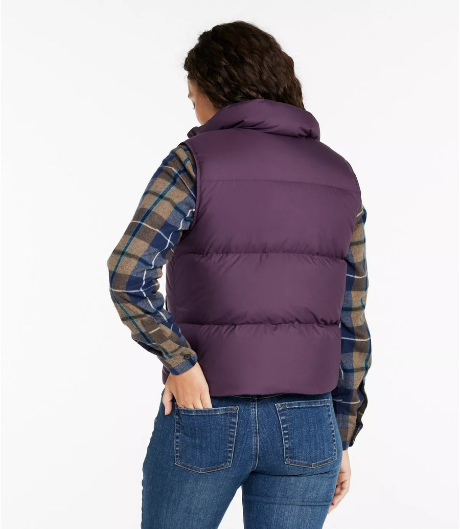 LLBean Women's Mountain Classic Down Cropped Vest