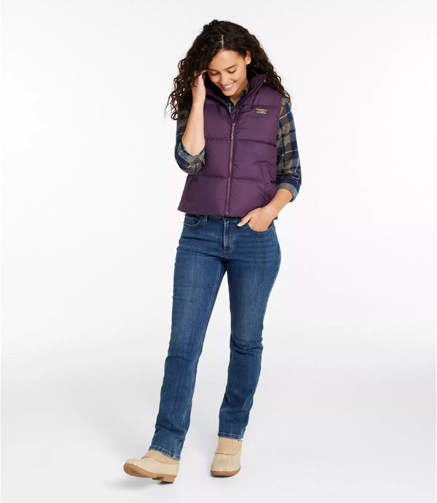 LLBean Women's Mountain Classic Down Cropped Vest
