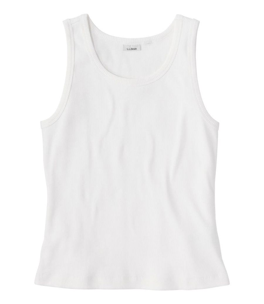 L.L.Bean Women's Bean's Ribbed Layering Tank