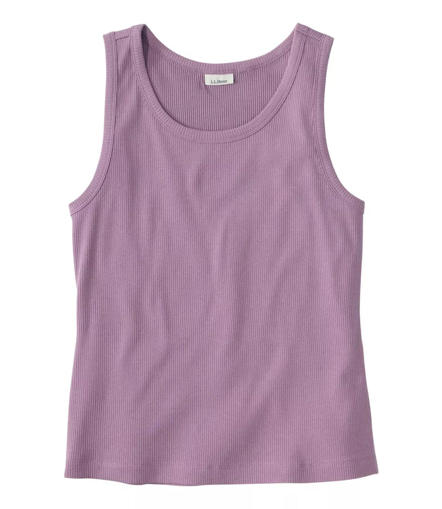L.L.Bean Women's Bean's Ribbed Layering Tank