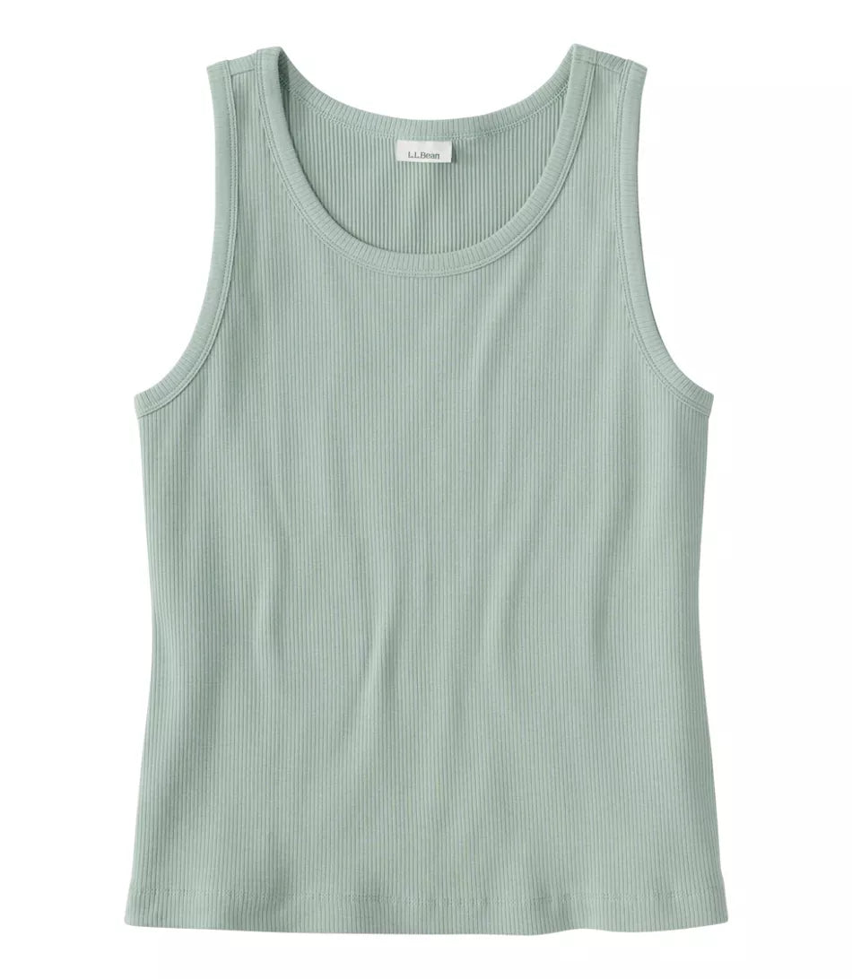L.L.Bean Women's Bean's Ribbed Layering Tank