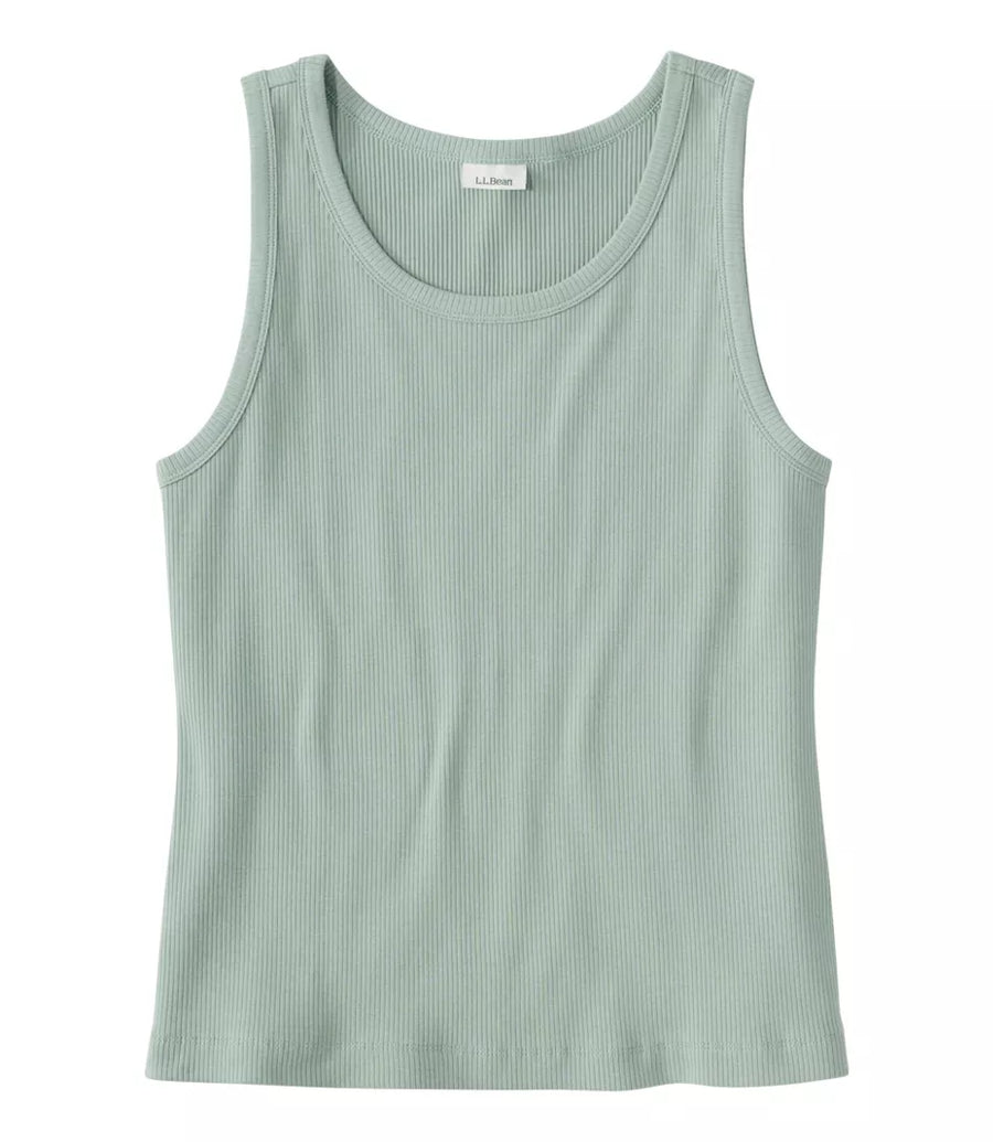 L.L.Bean Women's Bean's Ribbed Layering Tank