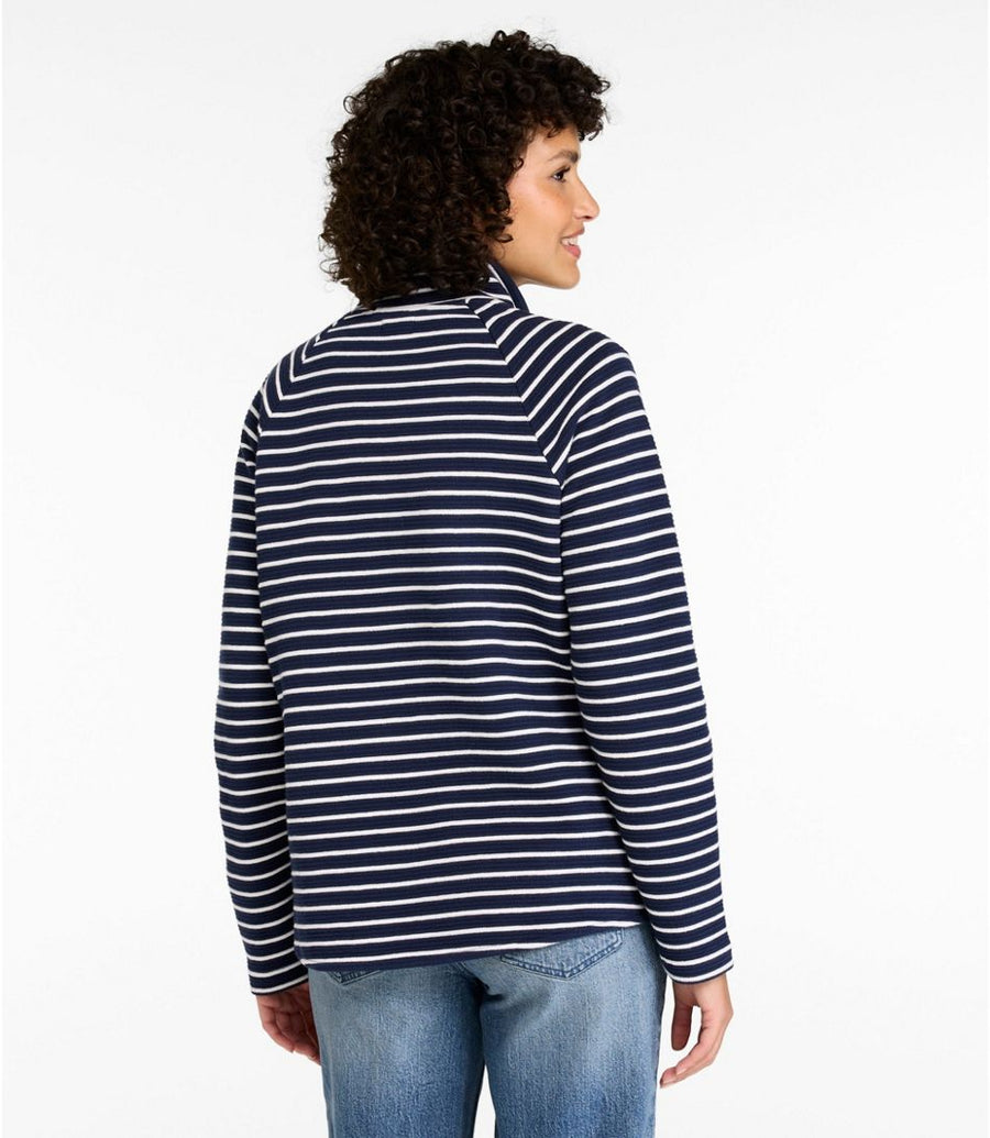 Women's Lakewashed Double-Knit Quarter-Snap Pullover