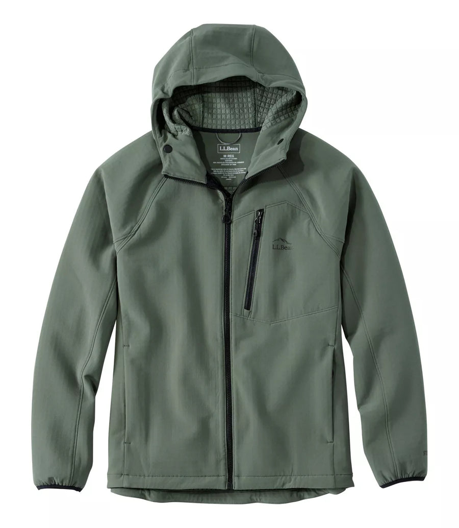LLBean Men's Stormega Softshell Hoodie
