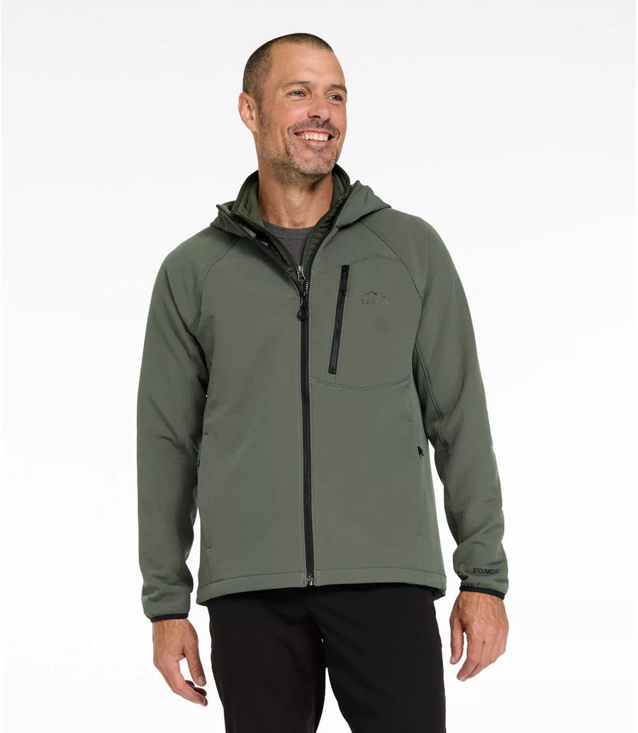 LLBean Men's Stormega Softshell Hoodie