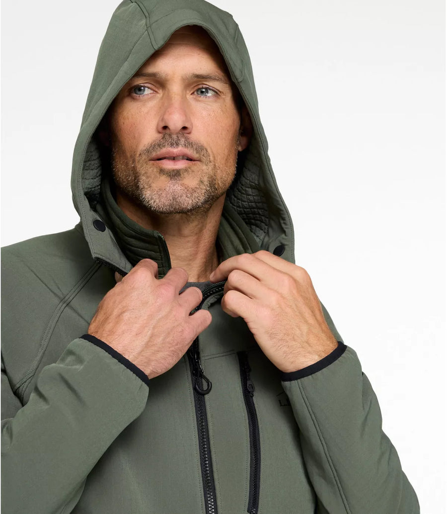 LLBean Men's Stormega Softshell Hoodie