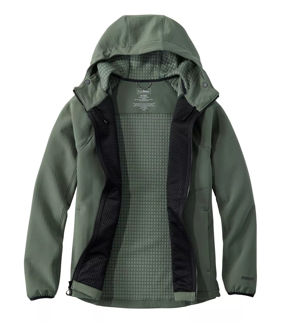 LLBean Men's Stormega Softshell Hoodie