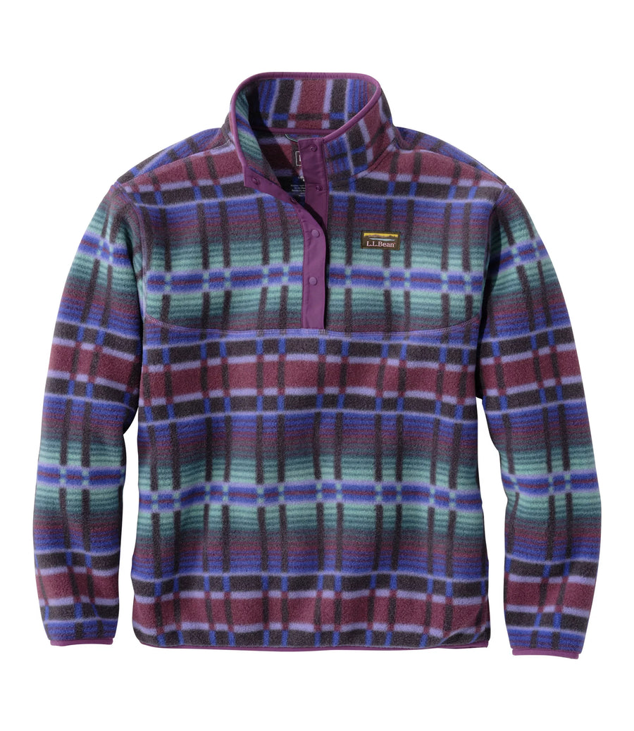 LLBean Women's Mountain Classic Fleece Printed Pullover