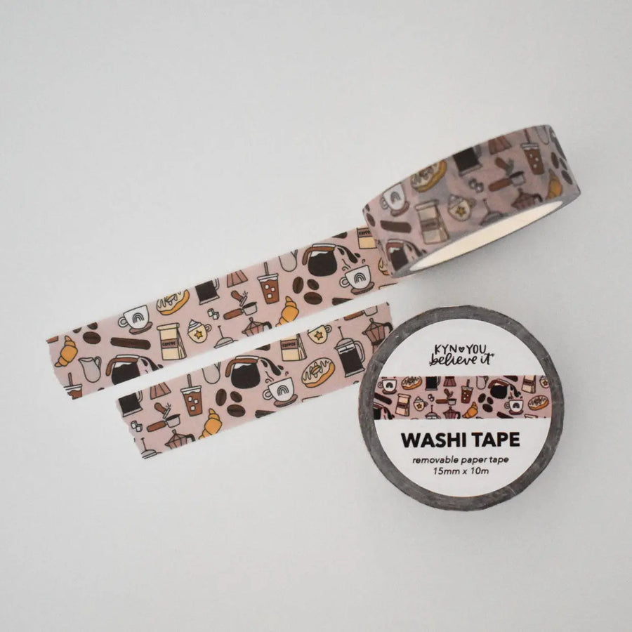 Coffee Lover Washi Tape