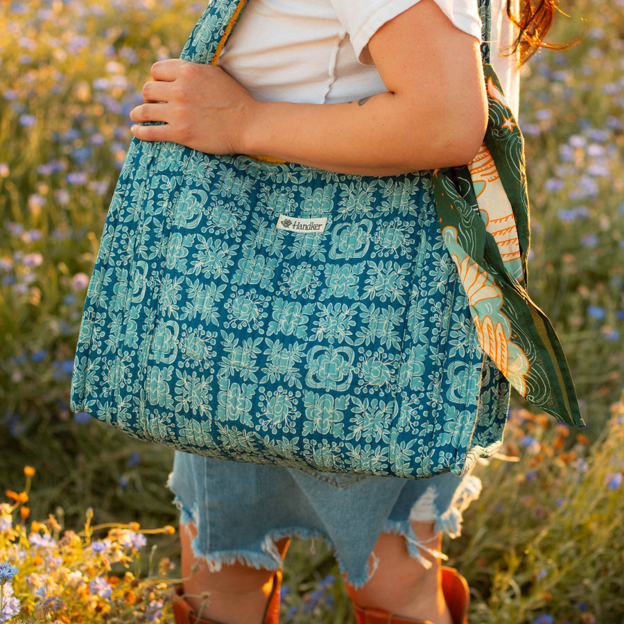 Handker Maggie Quilted Tote