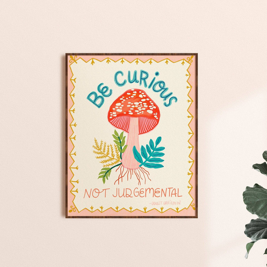 Dream Folk Studio Be Curious Art Print