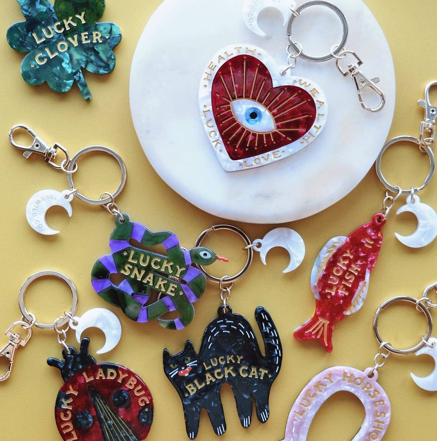 Idlewild Lucky Bag Charm | Heart