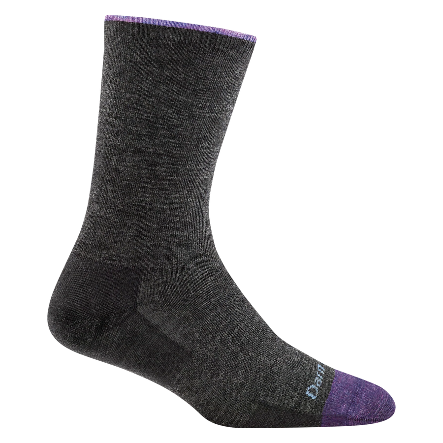 Darn Tough Women's Solid Basic Crew Lightweight Lifestyle Socks