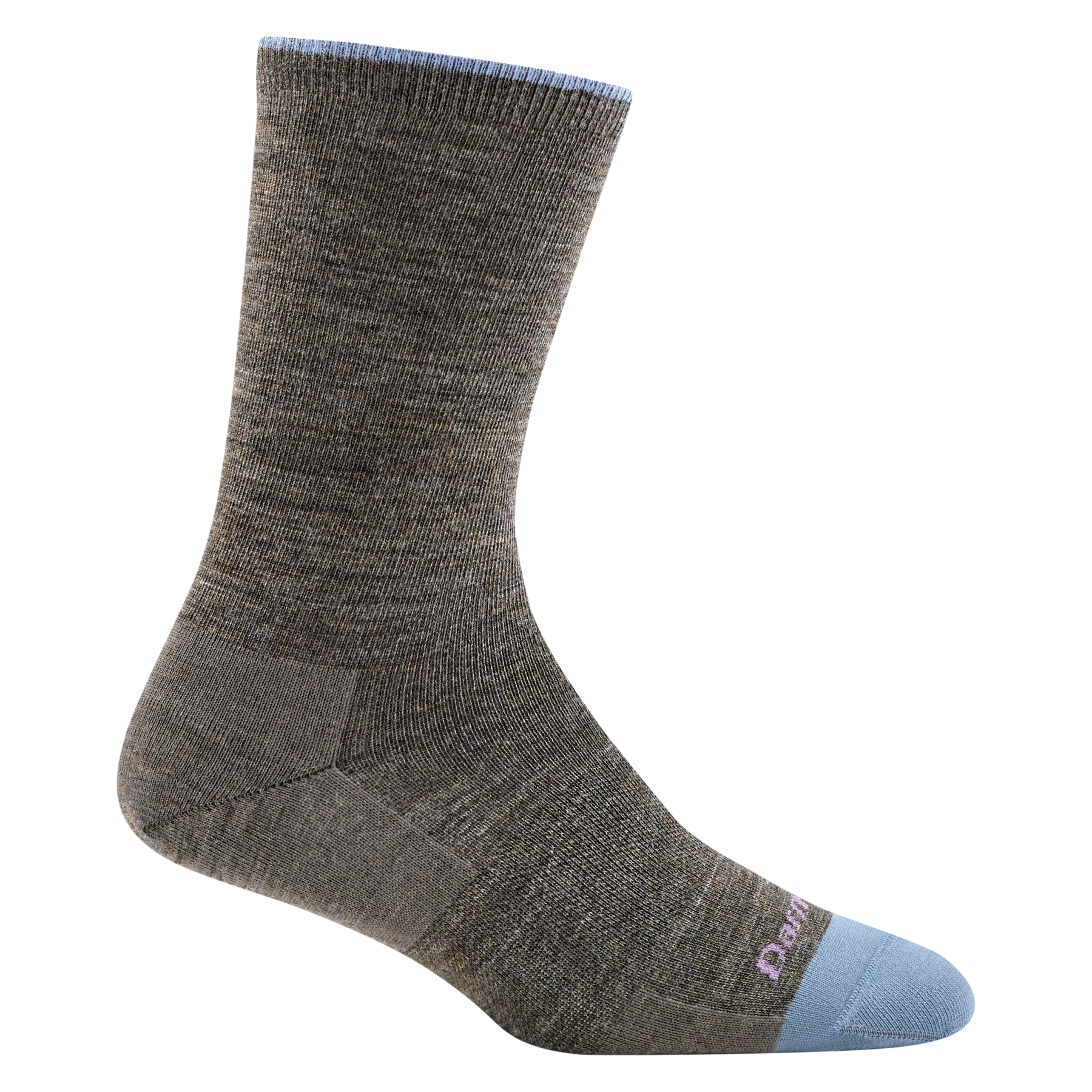 Women's Solid Basic Crew Lightweight Lifestyle Socks