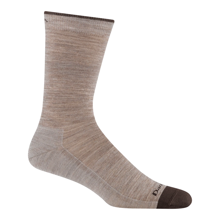 Men's Solid Crew Lightweight Lifestyle Socks