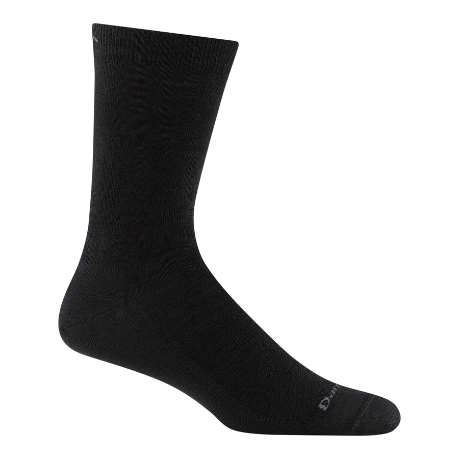Men's Solid Crew Lightweight Lifestyle Socks