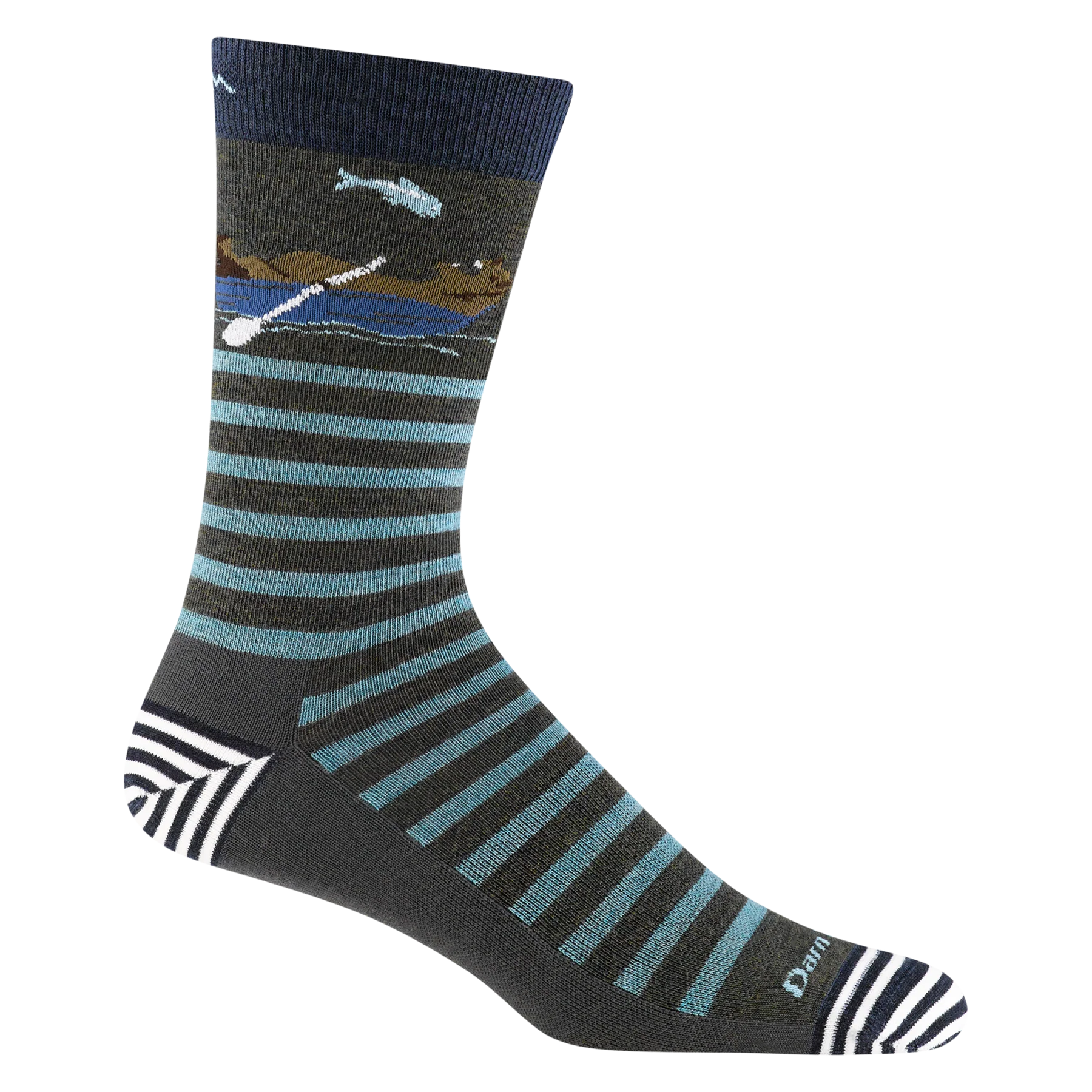 Darn Tough Men's Animal Haus Crew Lightweight Lifestyle Sock