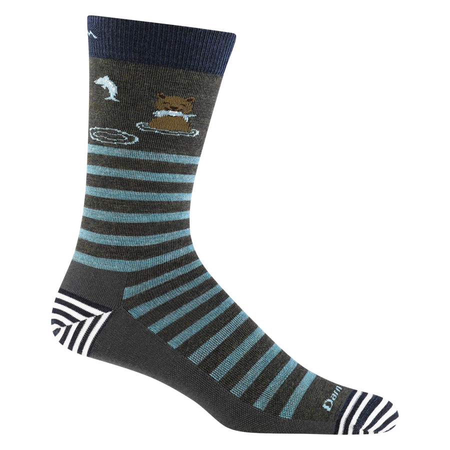 Darn Tough Men's Animal Haus Crew Lightweight Lifestyle Sock