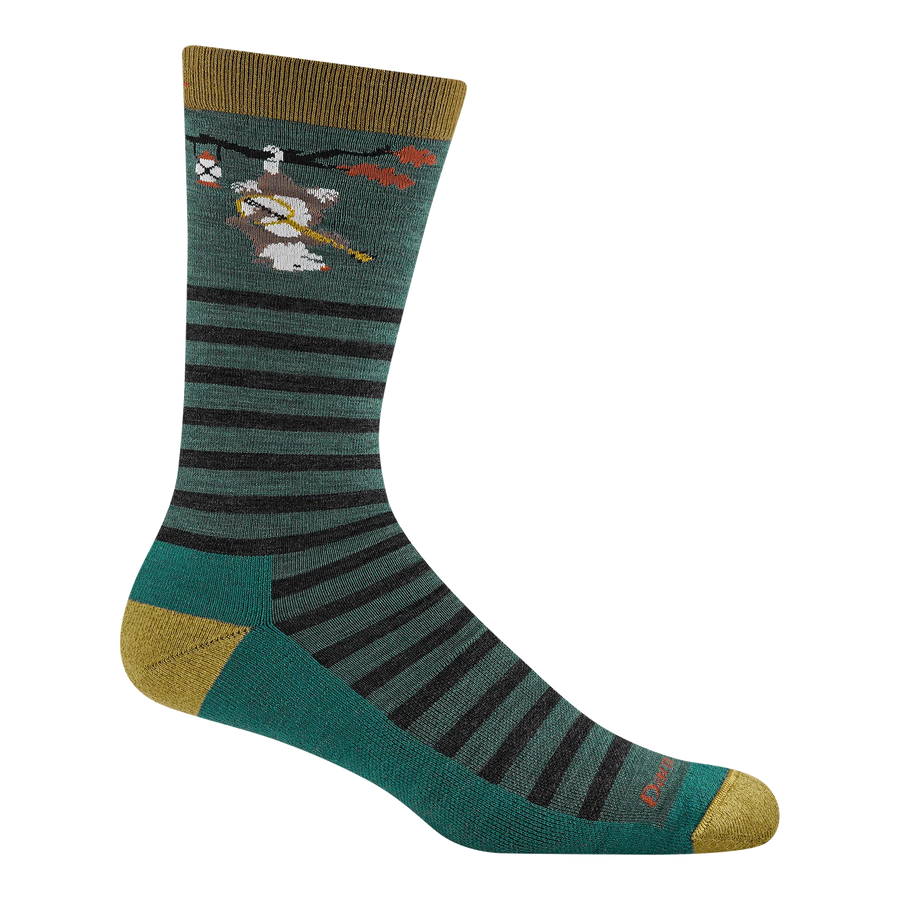 Darn Tough Men's Wild Life Crew Lightweight Lifestyle Socks