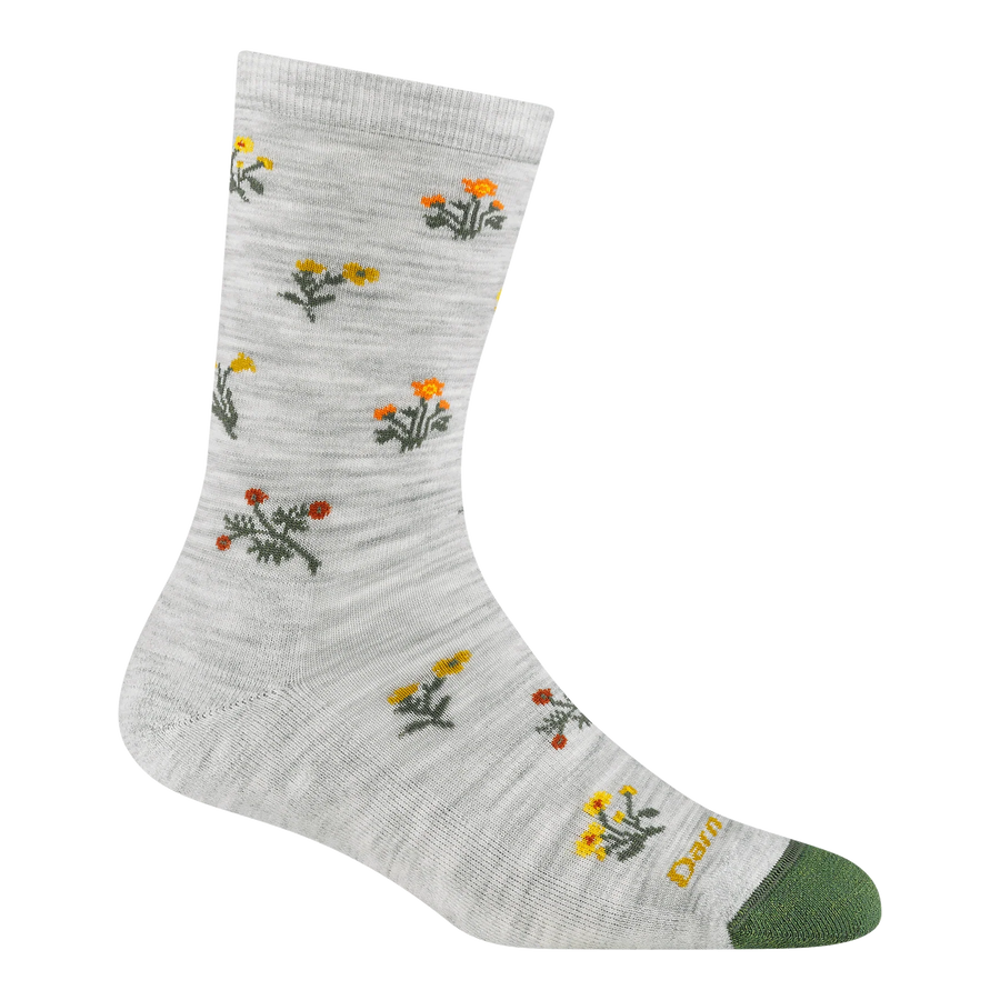 Darn Tough Women's Wildflower Crew Lightweight Lifestyle Socks