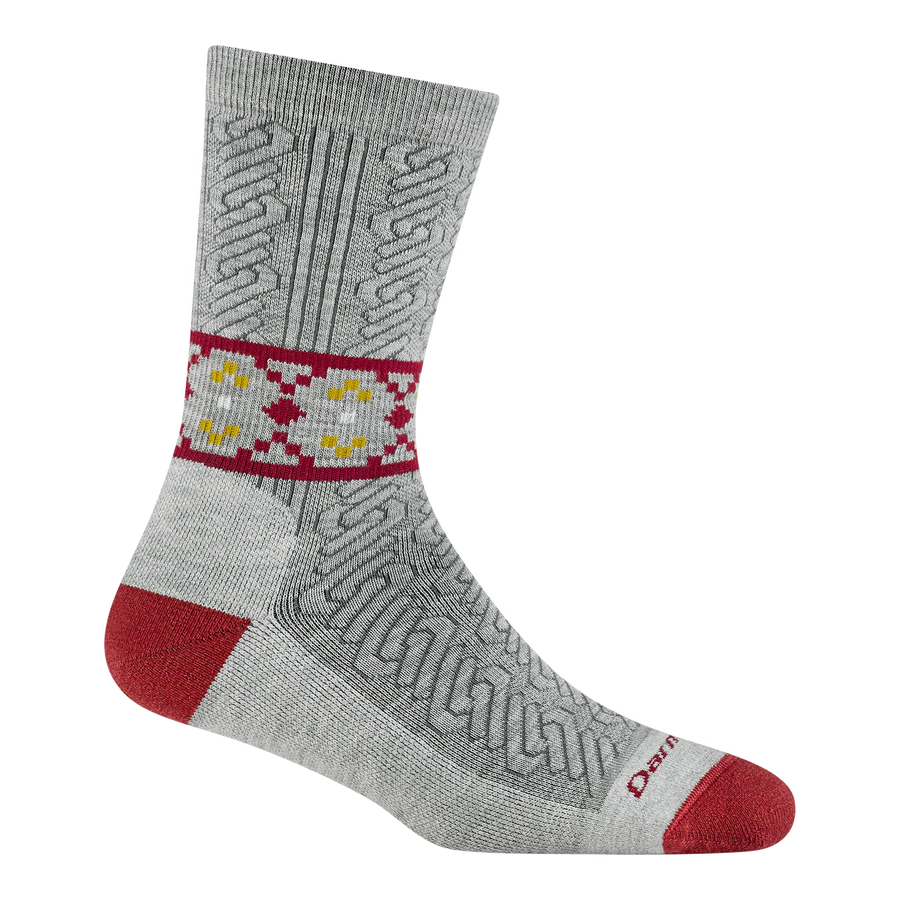 Darn Tough Women's Nordic Twist Crew Lightweight Lifestyle Socks