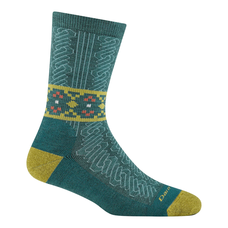 Darn Tough Women's Nordic Twist Crew Lightweight Lifestyle Socks