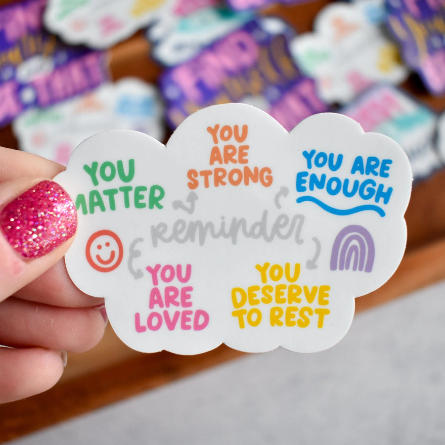 Affirmation Cloud Sticker