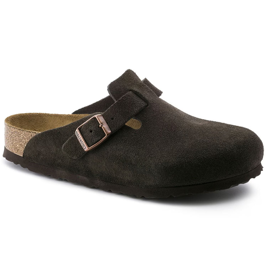Boston Soft Footbed Suede Leather Narrow