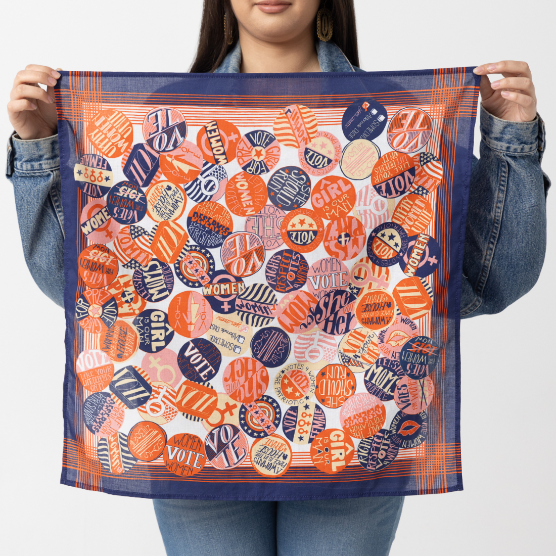 Handker No. 050 Votes for Women Bandana 2024 Edition