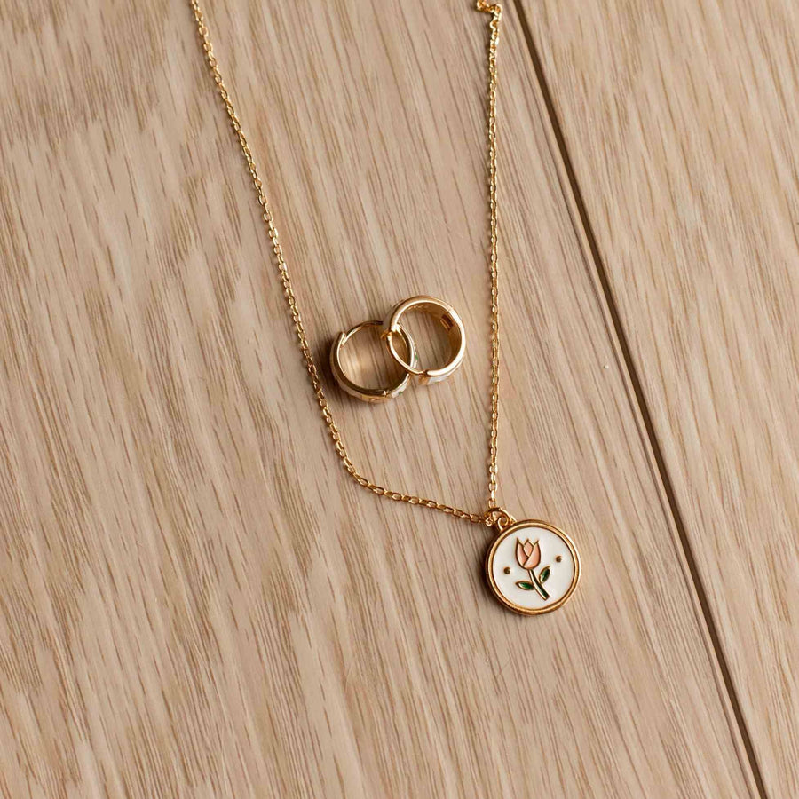 Mauve Jewelry Eloise Tea Cup Necklace