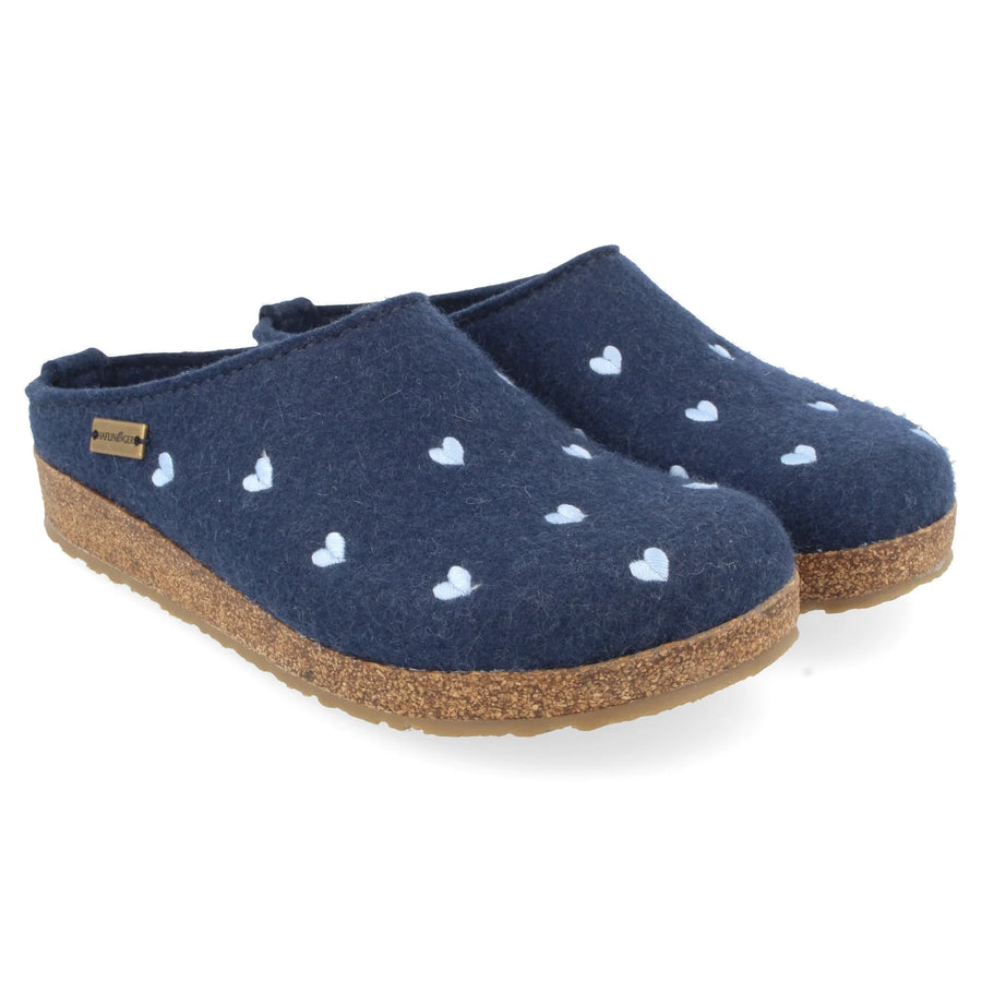 Haflinger Grizzly Cuoricini Clogs