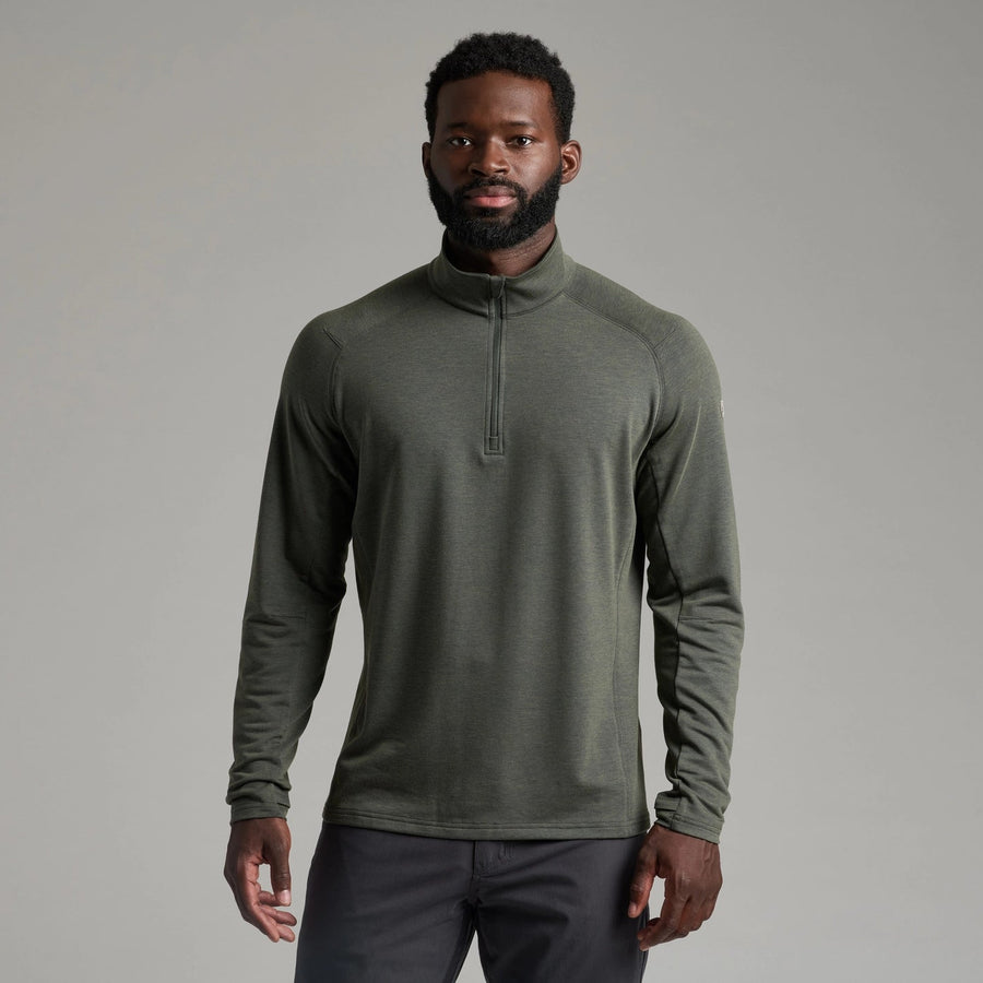 Influx 1/4 Zip Long Sleeve Top