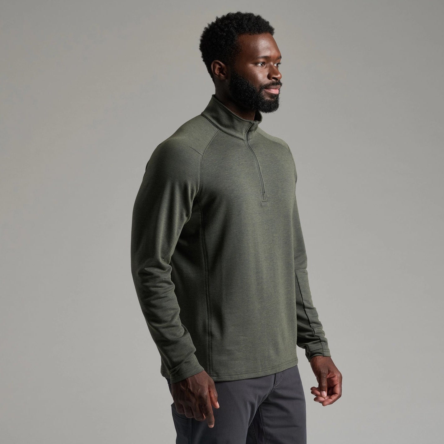 Influx 1/4 Zip Long Sleeve Top