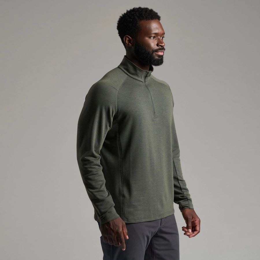 Influx 1/4 Zip Long Sleeve Top