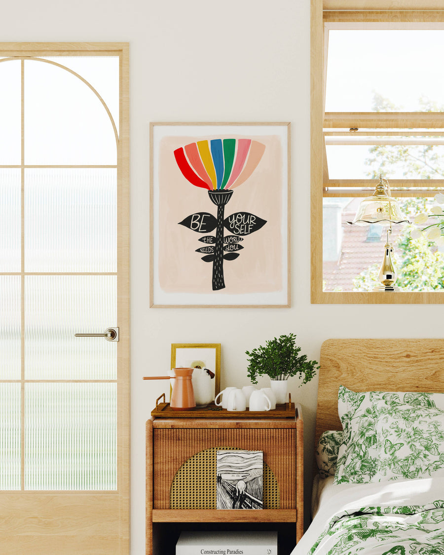 Dream Folk Studio Be Yourself Art Print