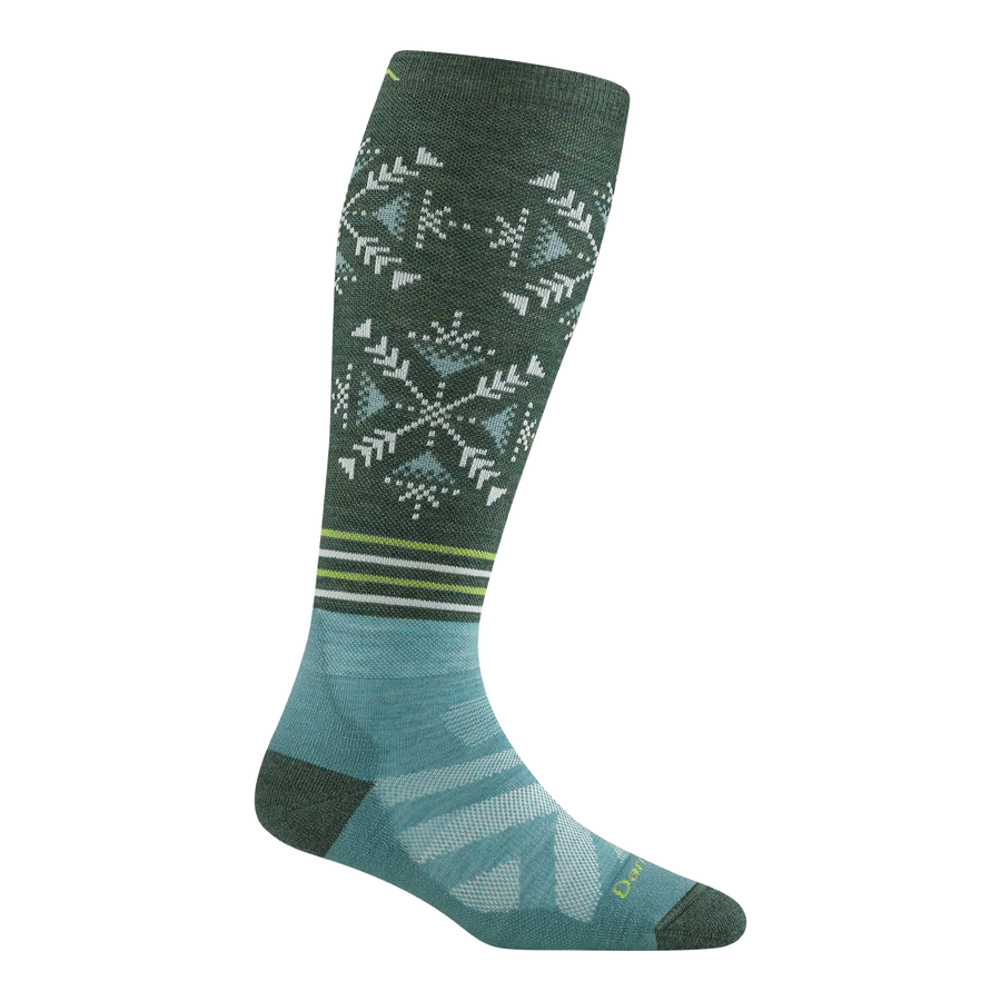 Darn Tough Women's Snowfall Over-the-Calf Midweight Ski & Snowboard Socks