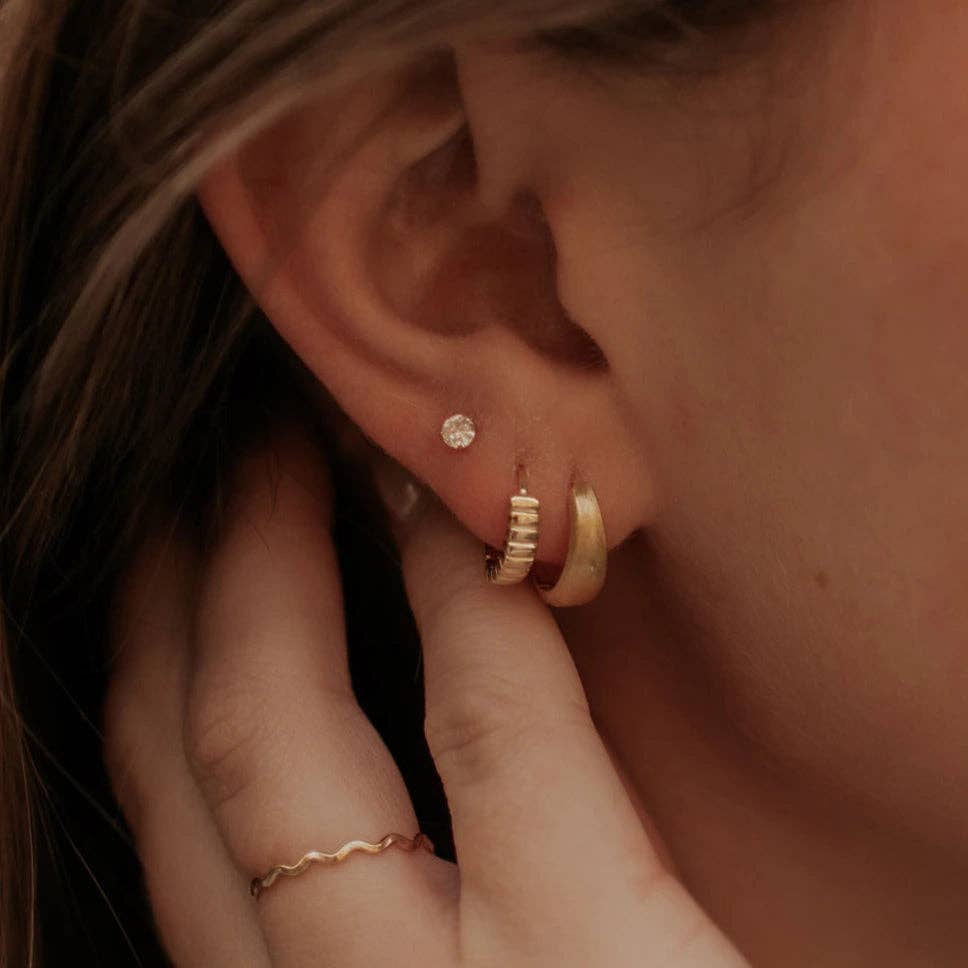 Mauve Jewelry Rory Hoops