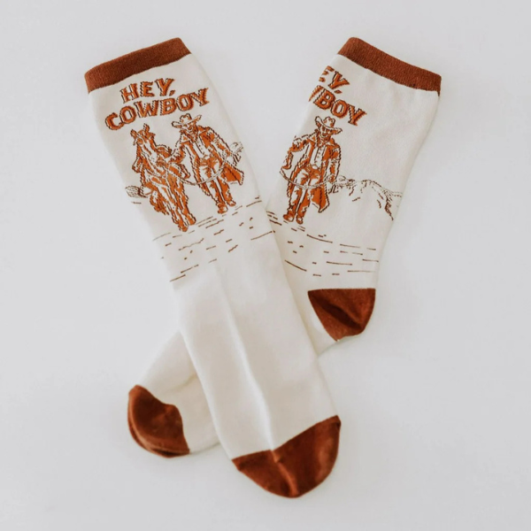 Hey Cowboy Socks