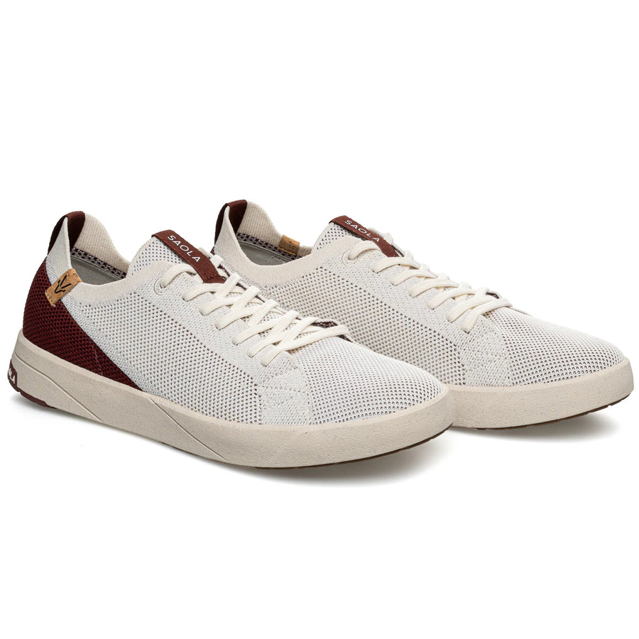 Cannon Knit 2.0 M Sneakers White Red