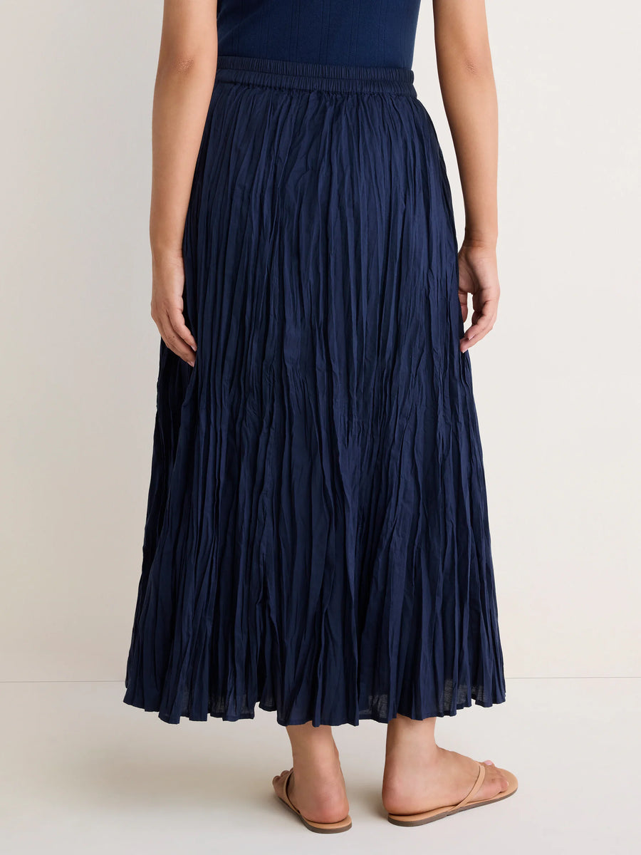 Nic+Zoe Cotton Crinkle Skirt