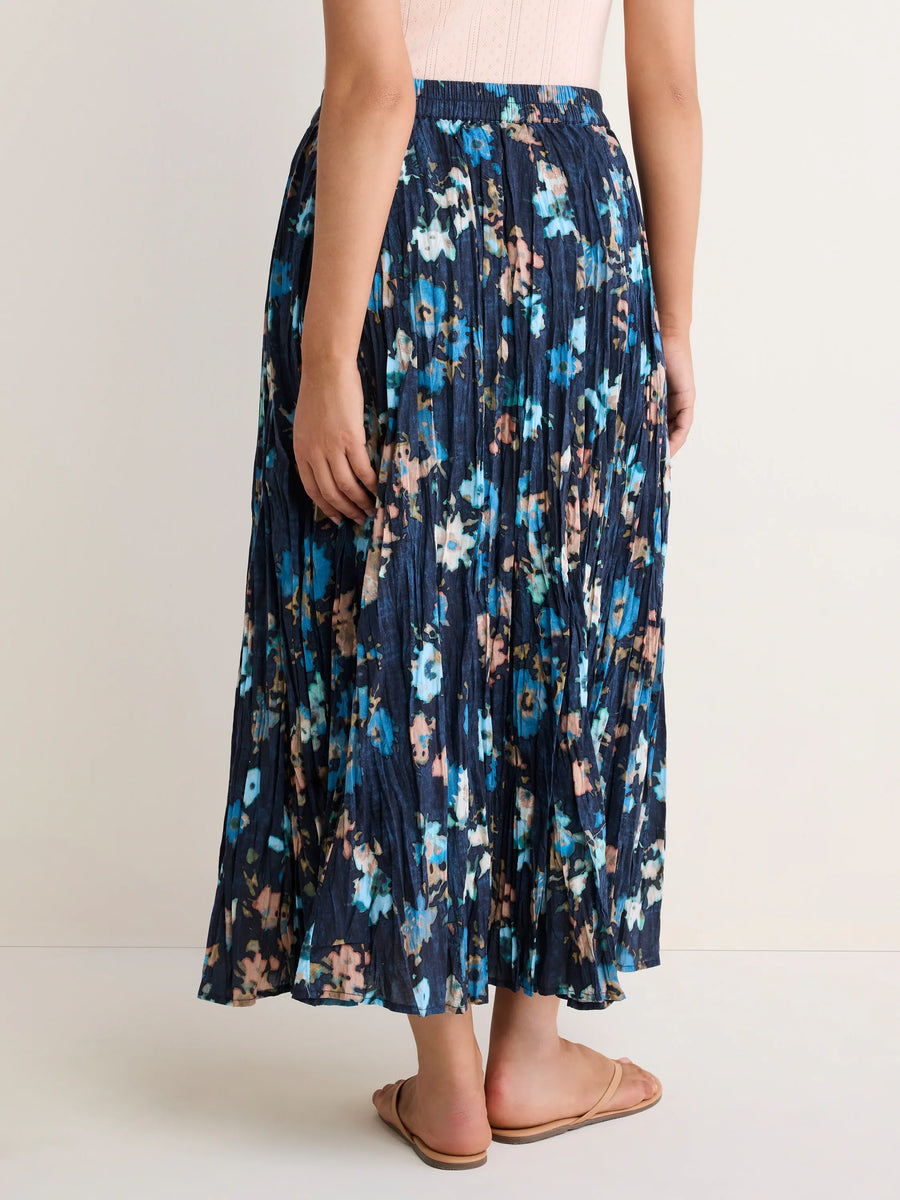 Nic+Zoe Cotton Crinkle Skirt