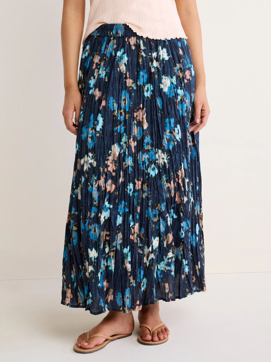 Nic+Zoe Cotton Crinkle Skirt