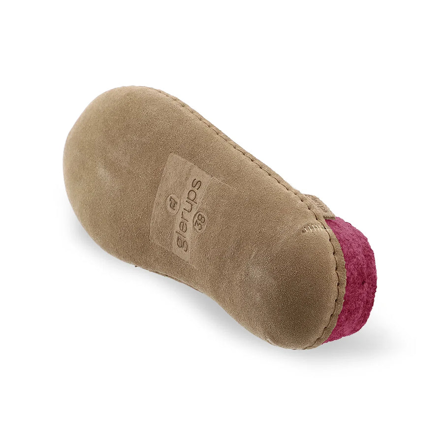 Glerups Slip-On with Leather Sole