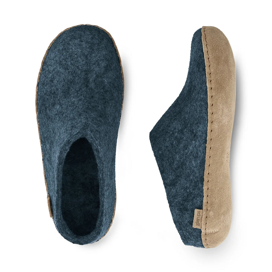 Glerups Slip-On with Leather Sole