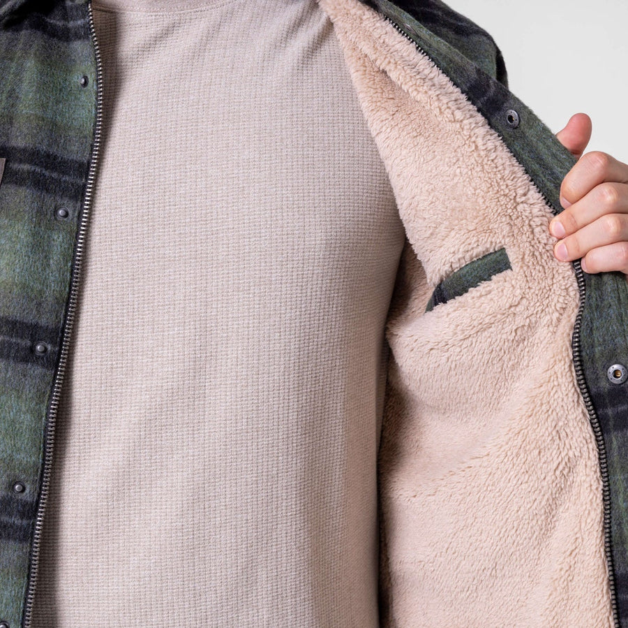DKOTA GRIZZLY Burke Sherpa Lined Shirt Jacket