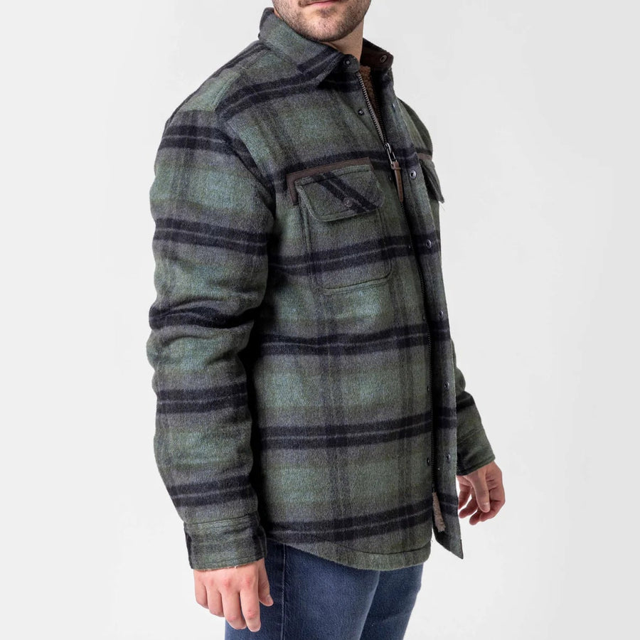DKOTA GRIZZLY Burke Sherpa Lined Shirt Jacket