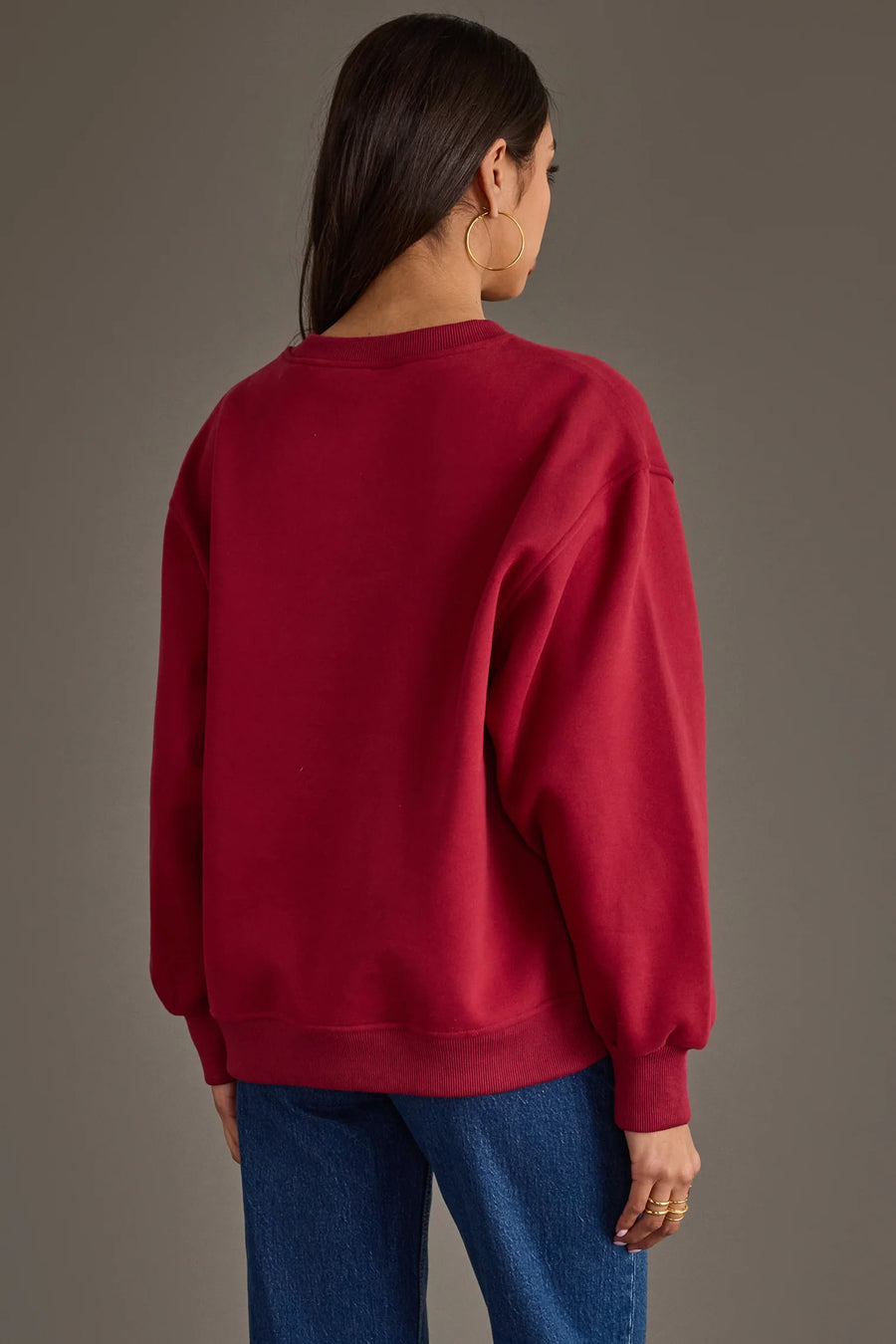 Panache Maroon & Gold Game Day Sweatshirt